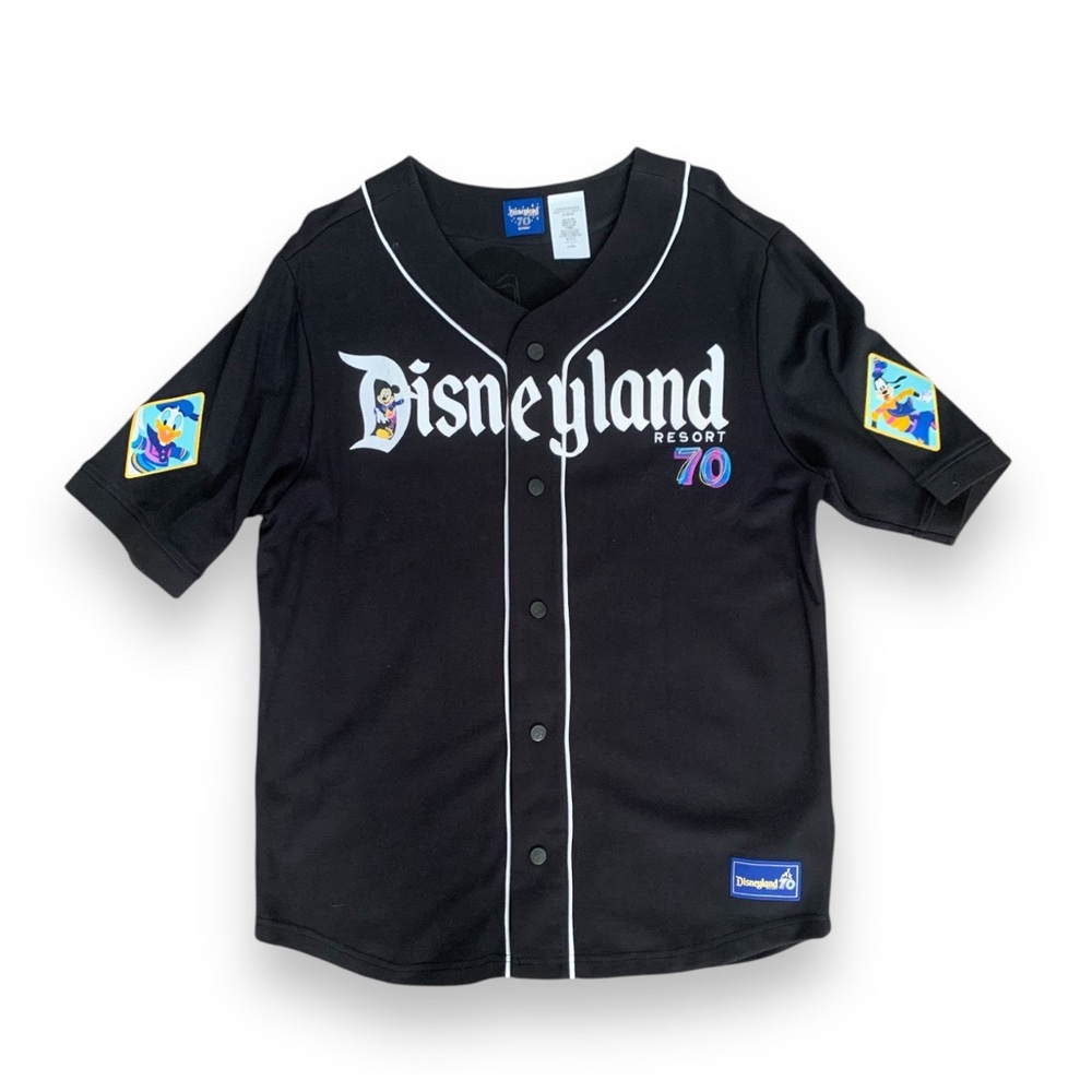 Disneyland Resort 70th Anniversary Baseball Jersey Size Medium